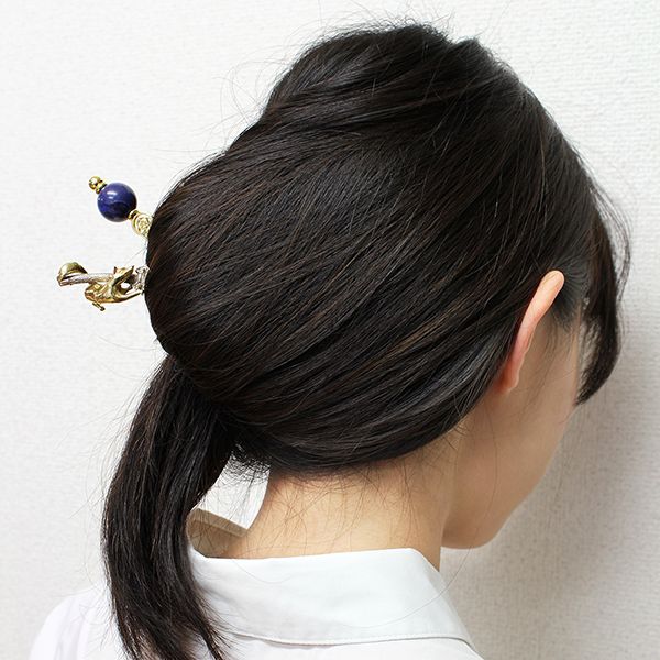 かんざし屋wargo 狐小鍛冶一本簪