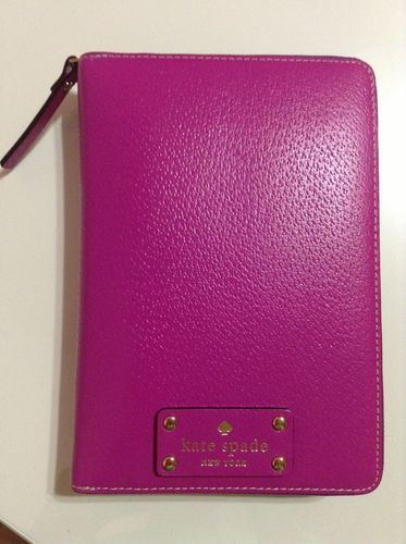 kate spade wellesley leather zip around planner organizer agenda agenda organizer planner