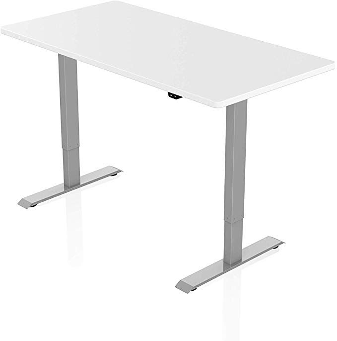Songmics Sitz Steh Schreibtisch Hohenverstellbarer Schreibtischaufsatz Ergonomischer Schreibtisch K In 2020 Schreibtisch Schreibtisch Aufsatz Aufsatz