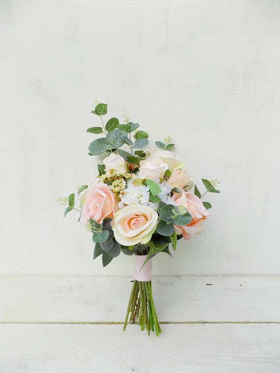 Seed Pod Silk Bouquet Natural Bouquet Wedding Boho Bridesmaid Bouquet Rustic Bridesmaid Bouquet Garden Rose Bridesmaid Bouquet Peony
