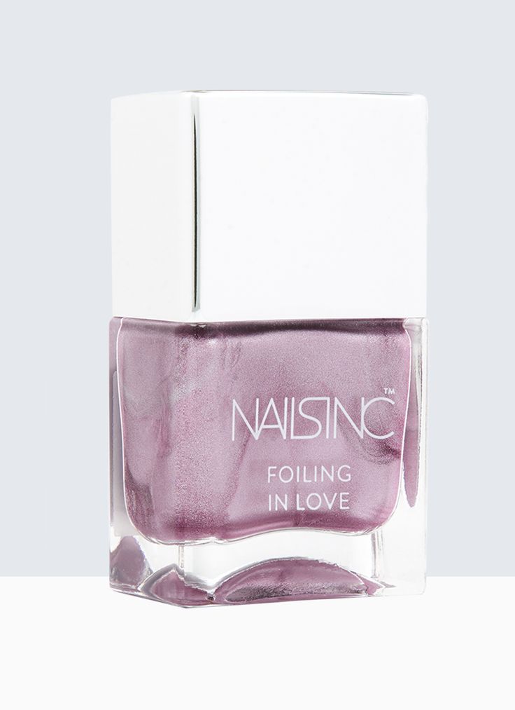 Nails inc Foiling in Love Space Space Baby Nail polish Nail designs