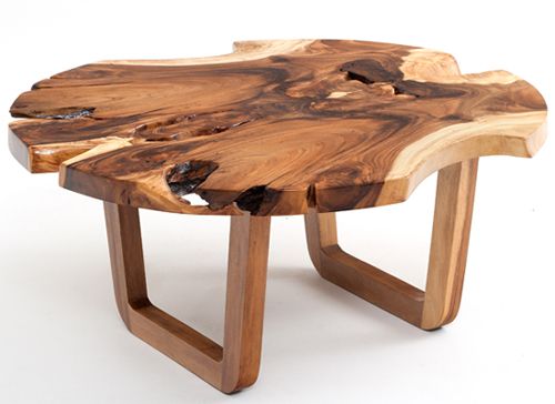 Add A Touch Of Rustic Texture And Modern Design To Your Décor With Add A Touch Of Rustic Texture And Modern Design To Your Décor With This Striking Live Edge Slab Coffee Table From Our Contemporary Col