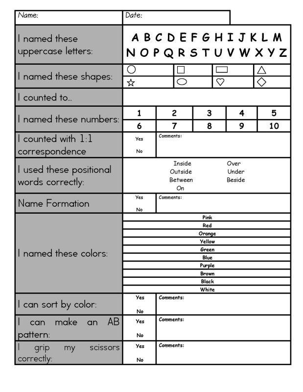 40 best Assessments images on Pinterest Kindergarten assessment - skills assessment template 40 best Assessments images on Pinterest Kindergarten assessment - skills assessment template