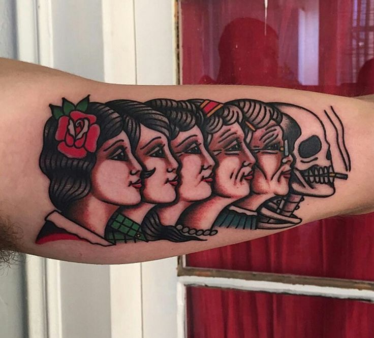 Pounded first time tattoo retro