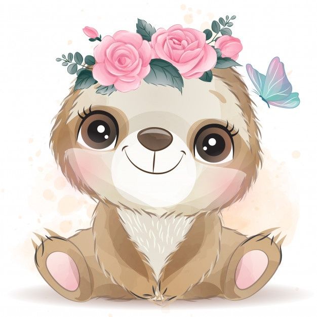 picture Drawing Cute Baby Sloths pinterest