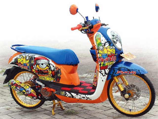✔️11+ Info tentang Modif motor scoopy minion - Lengkap 12 503f50d08ce2f7fcb6bf70f5e6429a17