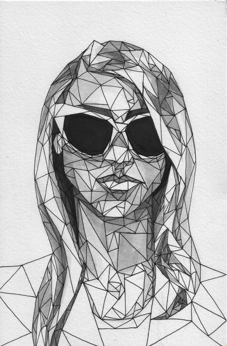 Abstract Face Line Drawing : Best abstract faces images by terri on pinterest