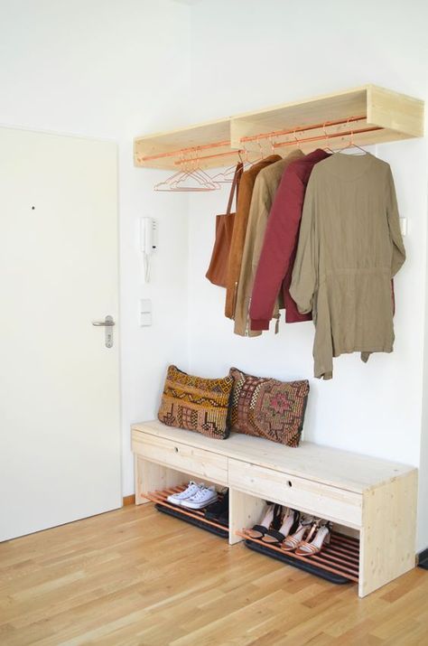 Die besten 25+ Schuhbank Ideen auf Pinterest Bank mit - garderobe selber bauen schner wohnen Die besten 25+ Schuhbank Ideen auf Pinterest Bank mit - garderobe selber bauen schner wohnen