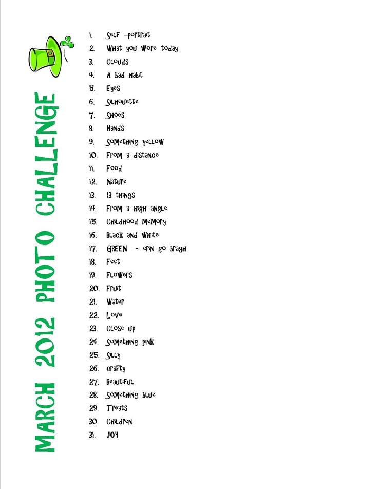 Best 25 March photo challenge ideas on Pinterest | 365 photo ... Best 25 March photo challenge ideas on Pinterest | 365 photo ...