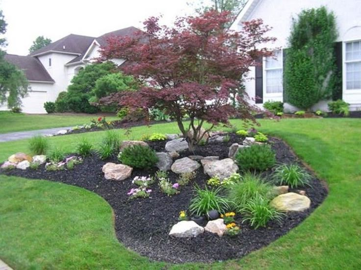 50+ Handsome Large Yard Landscaping Ideas Large yard landscaping, Front yard landscaping