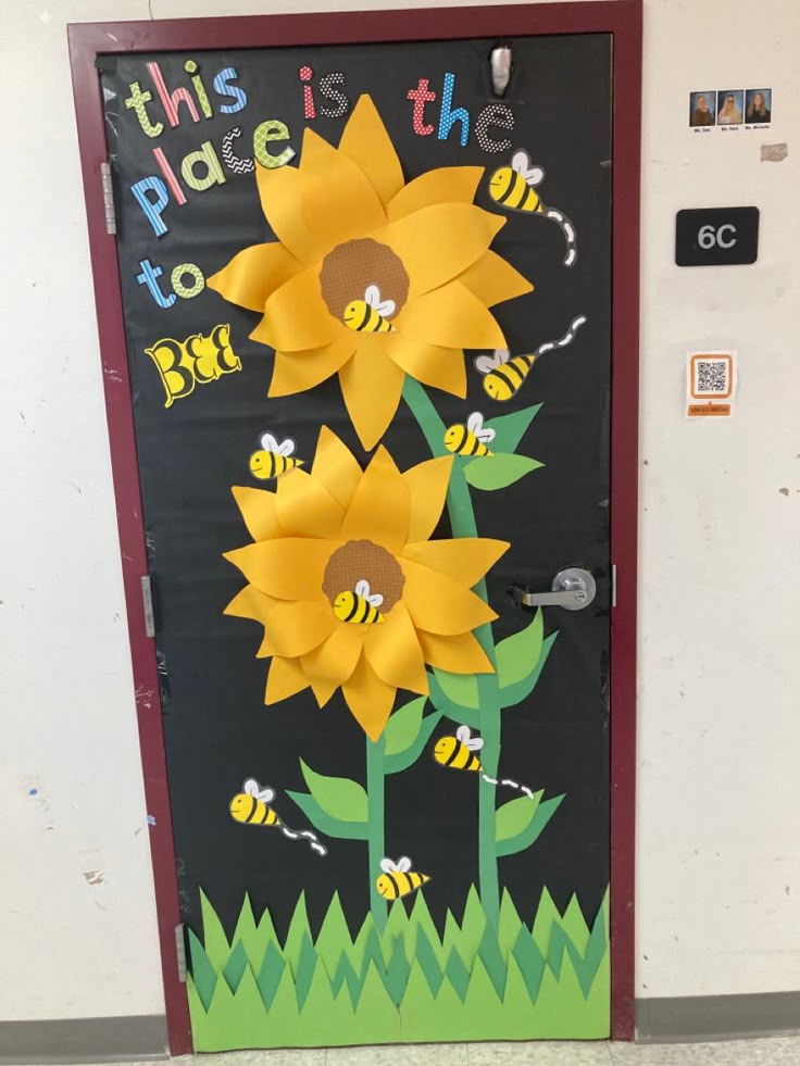 Bee Door Door Decorations Classroom School Door Decorations Spring bee-door-door-decorations-classroom-school-door-decorations-spring