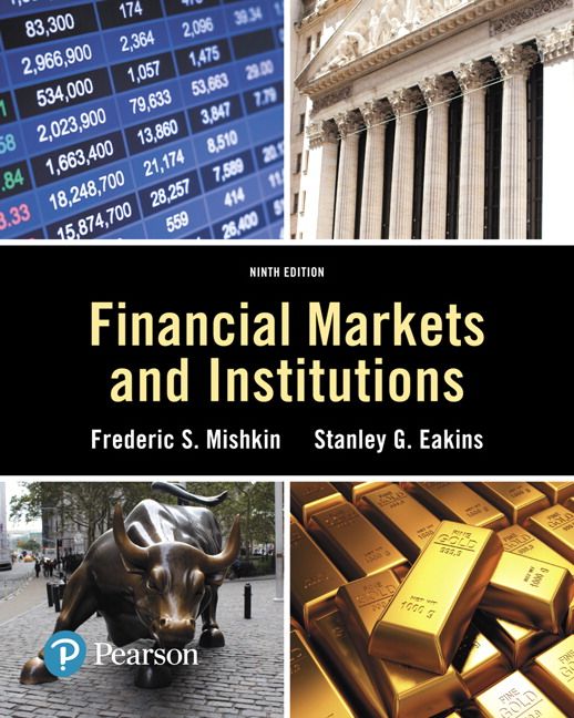 Financial Markets And Institutions 9th Edition Pearson Series In Finance Financial Markets And Institutions 9th Edition Pearson Series In Finance