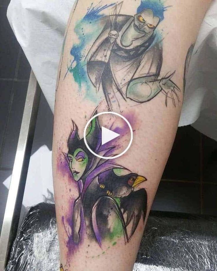 50+ Wonderful Walt Disney Tattoo Design Ideas & Inspiration in 2020