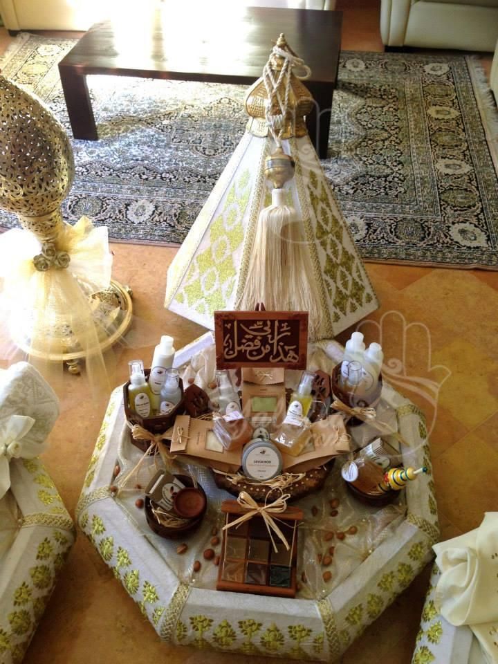 هدايا عروس مغربية غاية في الجمال و الرقي Moroccan Wedding Wedding Gift Baskets Engagement Gifts