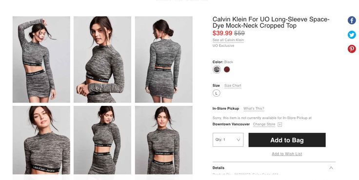 calvin outfit
