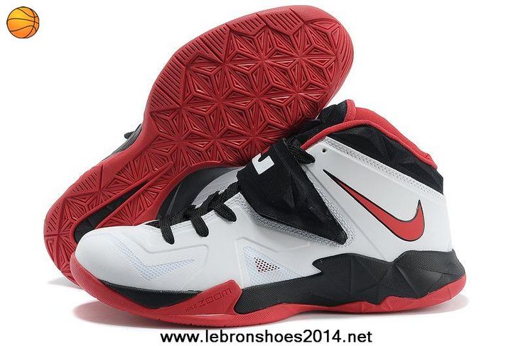 White Black Red 599264 005 Nike Lebron Zoom Soldier VII Sale Online