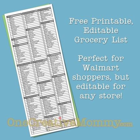 96 best Planners and Lists images on Pinterest Filing cabinets - editable shopping list template 96 best Planners and Lists images on Pinterest Filing cabinets - editable shopping list template