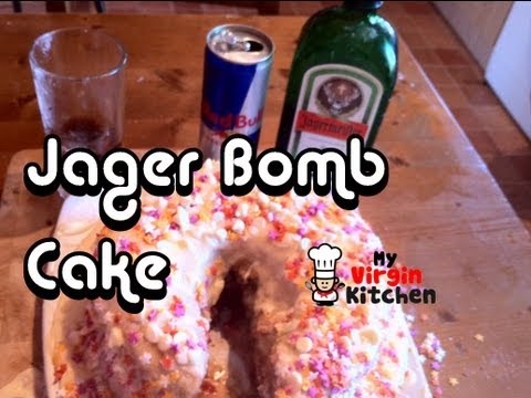 Jager And Red Bull Cake Jager And Red Bull Cake