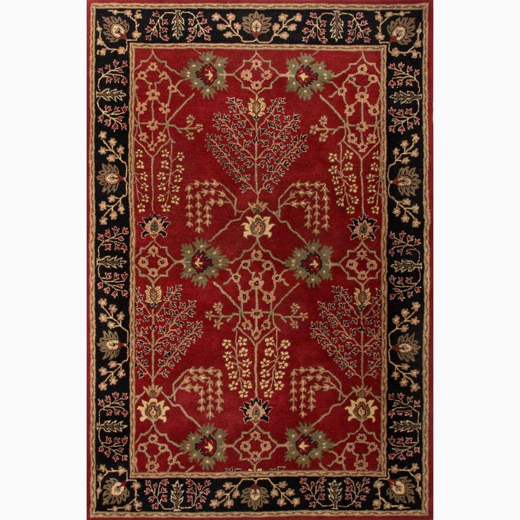 79 Best Living Room Rug Images On Pinterest Arquitetura Carpet Handmade Arts And Craft Pattern Red Black Wool Rug 8 X 10