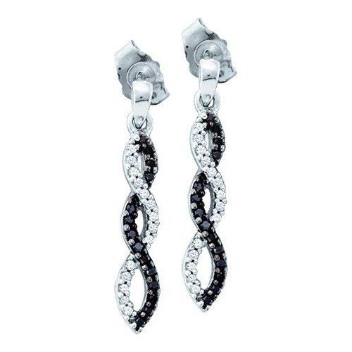14 Best Jewerly Images On Pinterest Jewel And Jewelery Black Diamond Earrings 0 15ct Fashion Earring 10kt White Gold List Price