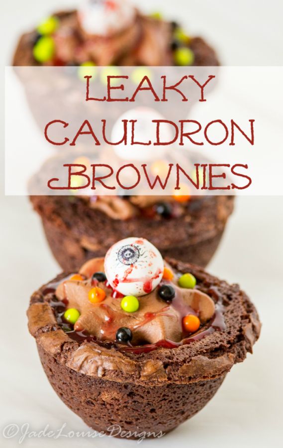 Leaky Cauldron Brownies Halloween Dessert Recipe Boo! Its TruMoo! Leaky Cauldron Brownies Halloween Dessert Recipe Boo! Its TruMoo!