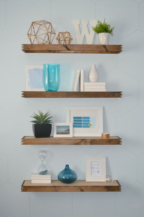 Best 25 Floating Shelves Bedroom Ideas On Pinterest Tv Wall Diy Rustic Modern Floating Shelves Part One