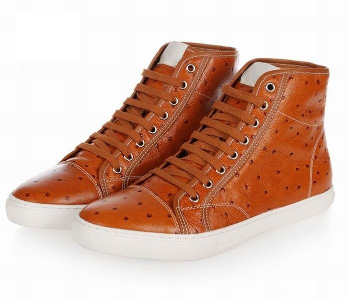 brown leather sneakers mens outfit - Sterling Melendez