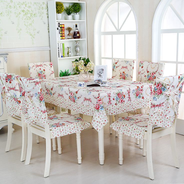 Pin On Table Chair Cloth Pin On Table Chair Cloth, 6 Chair Dining Table Cover