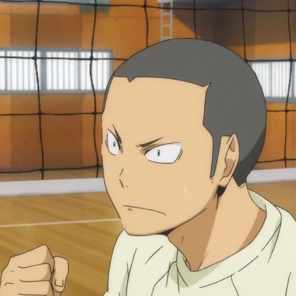 haikyuu - tanaka icon | Haikyuu, Tanaka haikyuu, Anime