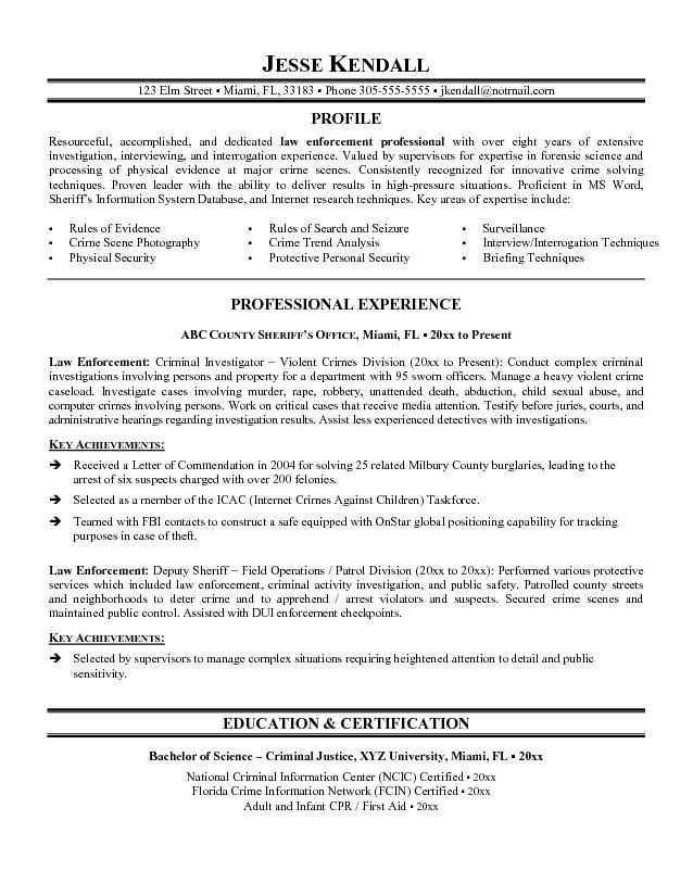 The 25+ best Police officer resume ideas on Pinterest Police - security patrol officer sample resume The 25+ best Police officer resume ideas on Pinterest Police - security patrol officer sample resume