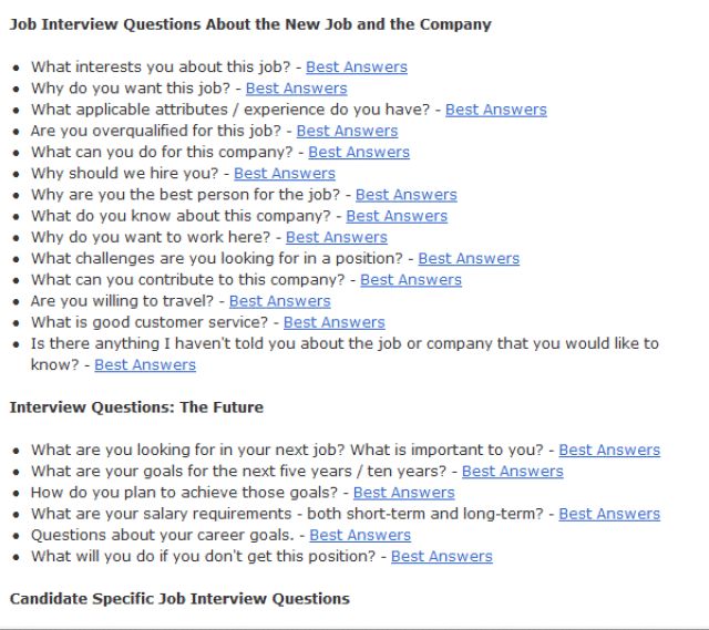 hairdressing job interview questions