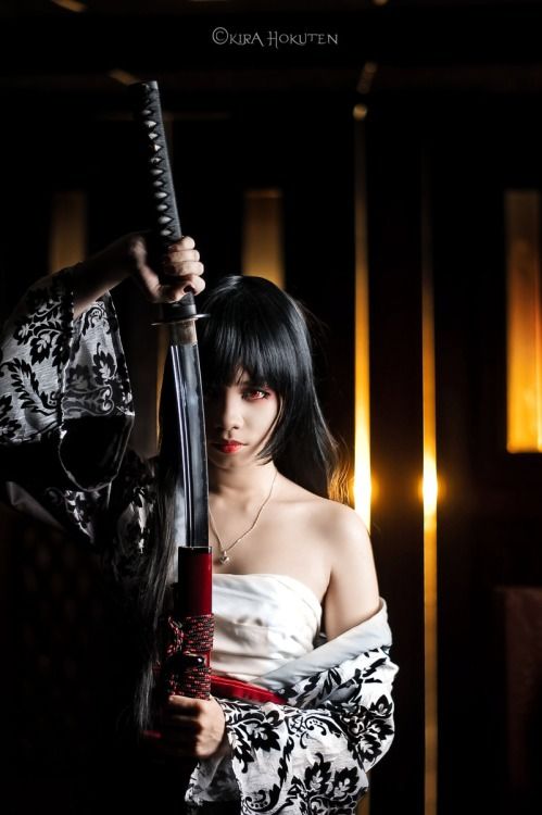 Samurai girls cosplay