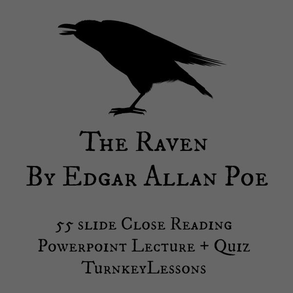 Reflection Essays The Raven Edgar Allan Poe Close Reading Powerpoint And Quiz Teaching Poetry Edgar Allan Poe Poetry Teaching Poetry Literary Narrative Essay also Expository Essay Format The Raven Edgar Allan Poe Close Reading Powerpoint And Quiz Good Argument Essays