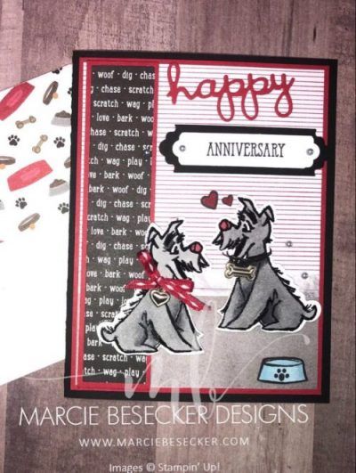 Mix and Match 5 Card Bundle-Bulldog Sympathy Card