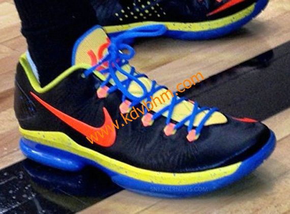 Sale Online Nike Kevin Durant KD 5 Cheap sale Blue Orange