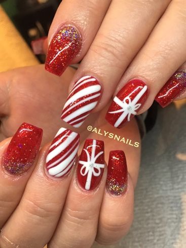 Candy Cane By Alysnails Nail Art Gallery Nailartgallery Nailsmag Candy Cane By Alysnails Nail Art Gallery Nailartgallery Nailsmag Nails Magazine Www 23nailart