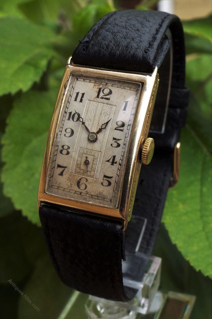 Antiques Atlas - 9ct Gold Rotary Wrist Watch, 1926 | Vintage watches