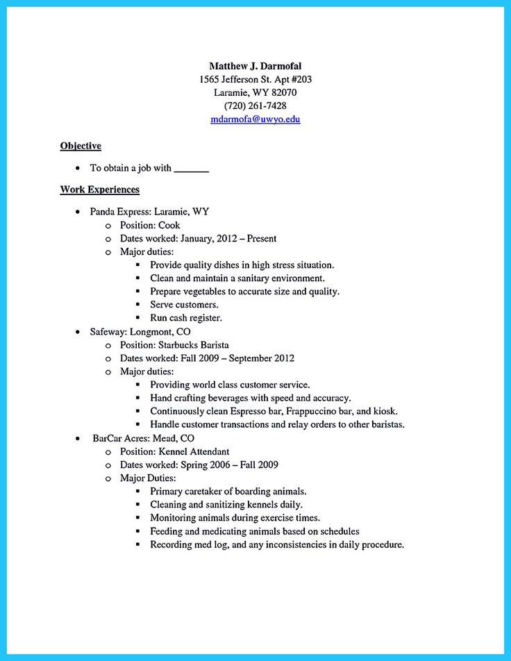 Barista is a person who has a job to make coffee and serves the coffee drinks to the customers. Before you check the barista resume sample and make yo... barista responsibilities resume sample Check more at http://www.resume88.com/sophisticated-barista-resume-sample-that-leads-to-barista-jobs/