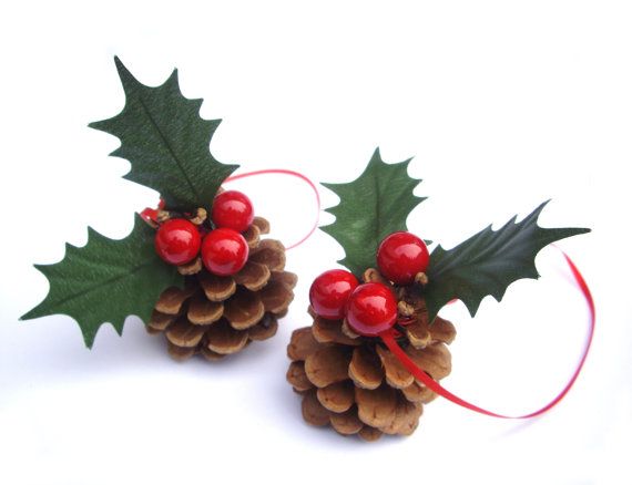 Black Friday Pinecone Ornament Red Christmas Holly Barry Christmas Black friday Pinecone Ornament red Christmas holly barry Christmas decoration ornament Pine cone holiday set of 2 | Christmas | Christmas Ornaments, ... - Black Friday Pinecone Ornament Red Christmas Holly Barry Christmas