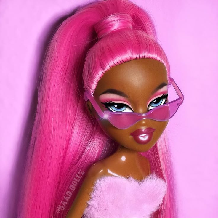 Pin by lily(jo)parker on radio | Black bratz doll, Pink tumblr ...