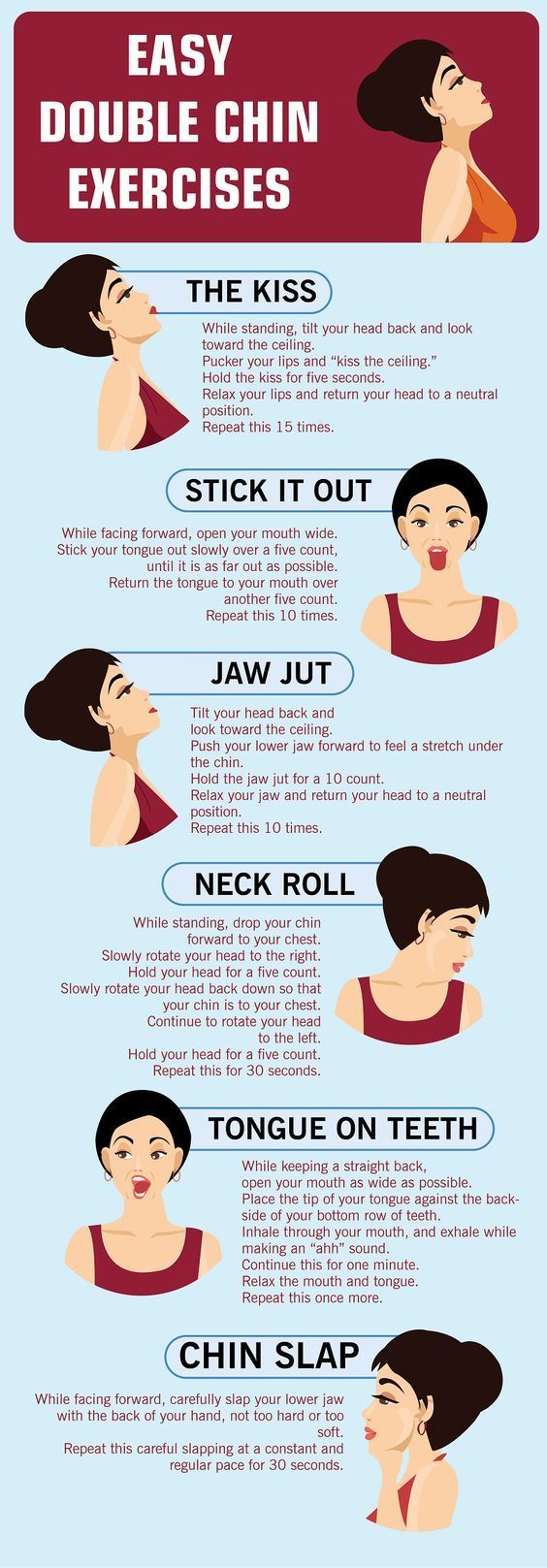 easy ways to lose weight in face