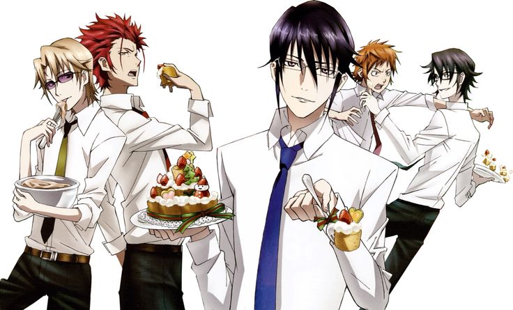 Anime Guy Eating Cake Anime Guy Eating Cake