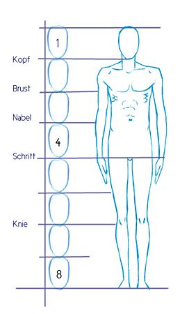 Proportionen menschlicher Körper Proportionen menschlicher Körper