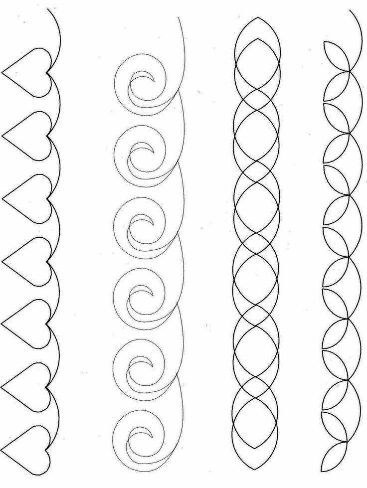 Best 25+ Hand quilting designs ideas on Pinterest Hand quilting patterns, Quilting stencils ...