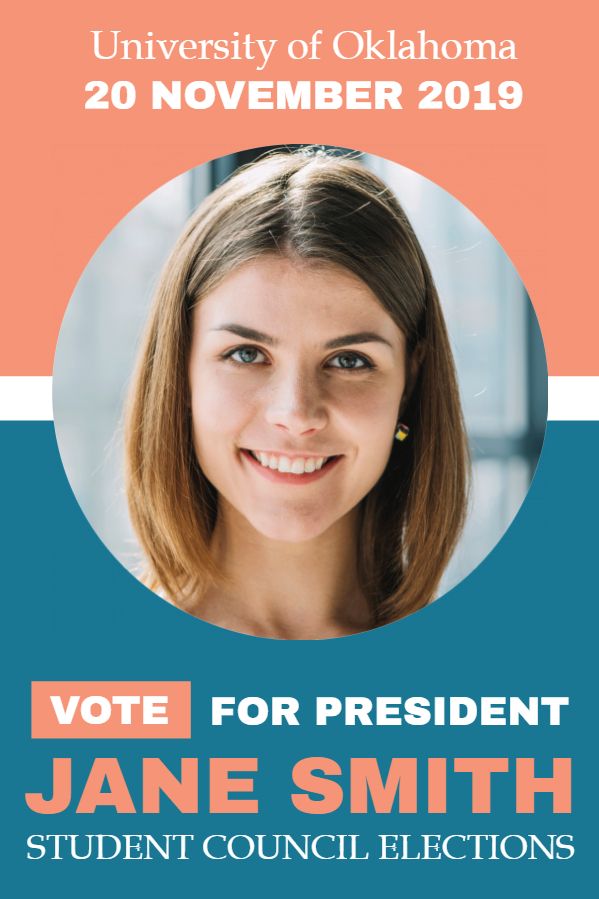 College Student Council Election Flyer Poster Template College Student Council Election Flyer Poster Template