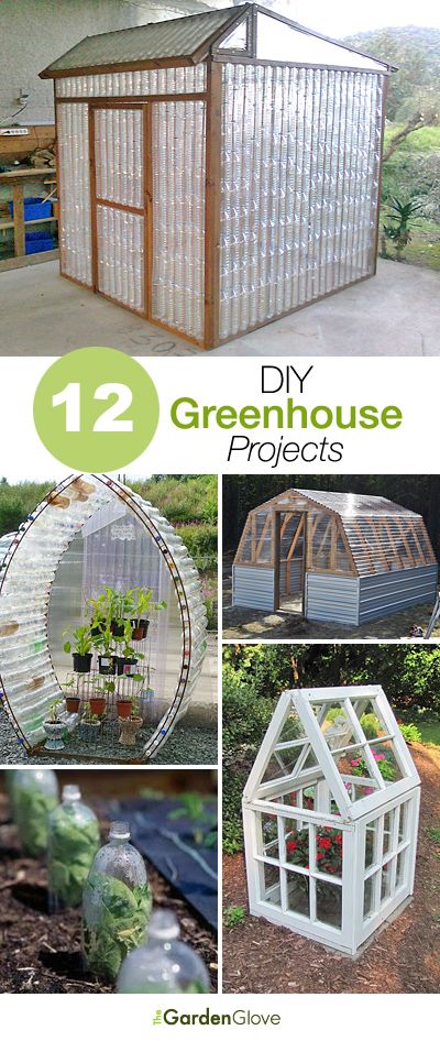 12 Great DIY Greenhouse Projects | greenhouse | Pinterest | Diy greenhouse, Garden and Greenhouse gardening