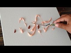 Abstract Painting Demonstration / Acrylics & Palette knife on Canvas / Project 3...