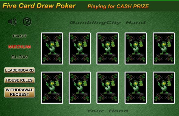 Poker variety with no draw