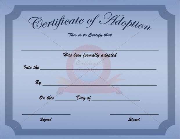 adoption certificate template 20 best adoption certificate templates images on adoption certificate template 20 best adoption certificate templates images on