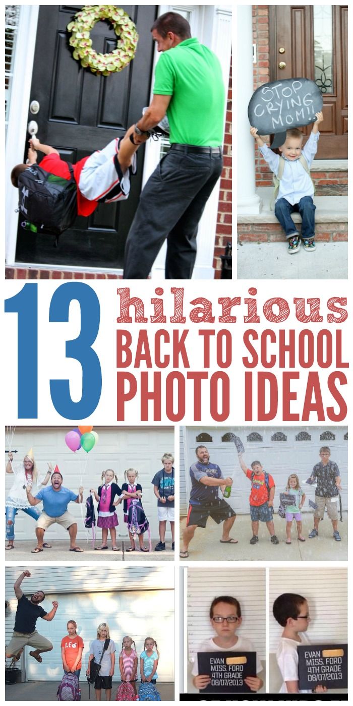 Funny Back To School Photo Ideas To Take This School Year Back To